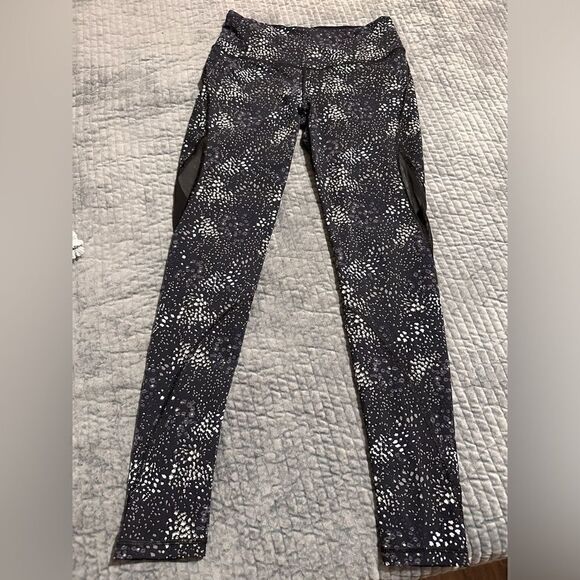 VICTORIA'S SECRET SPORT KNOCKOUT TIGHTS PANTS Sz S Women Grey & Black Le… - Picture 5 of 14